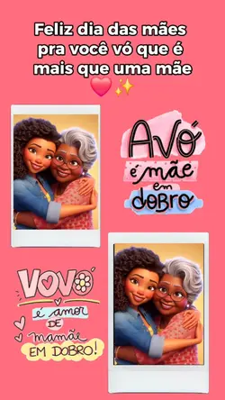 avó é mãe em dobro