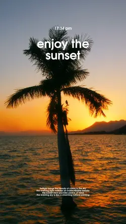 CINEMATIC SUNSET