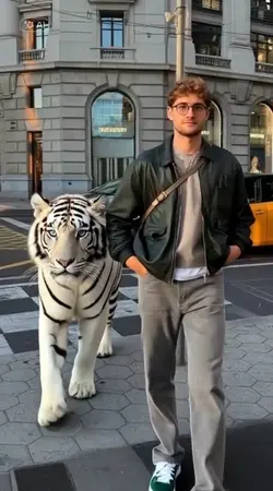 my pet with lion 