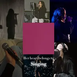 She❤️singing