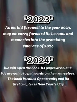 Farewell and Welcome
