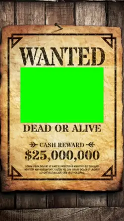 wanted poster