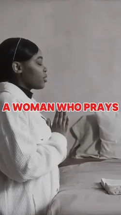 A woman who prays 
