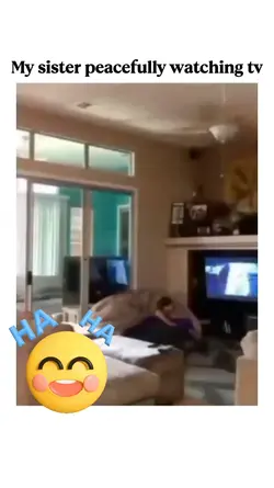 Sister watching peac