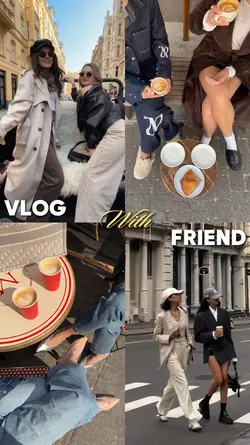 vlog with friend 