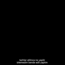 bilemedim