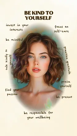 BE KIND TO YOURSELF 