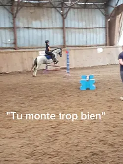 Tu monte trop bien..