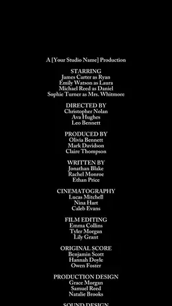 movie outro