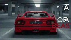 Red Car Night Reveal
