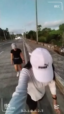 Jogging with Sunset