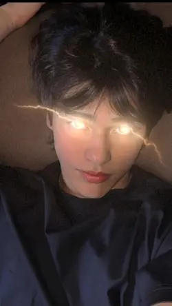 GLOWING EYES