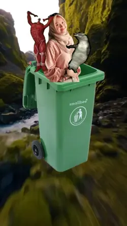 TONG SAMPAH TERBANG