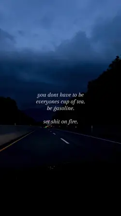 be gasoline. 