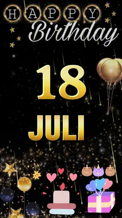 18 July Birthday