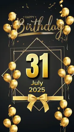 hbd 31 july 2025