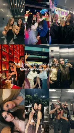 we created memories
