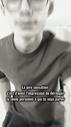 la pire sensation..