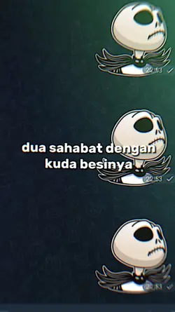 2 sahabat dgn kuda