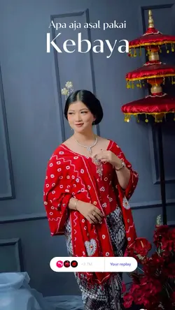 asal pakai kebaya 