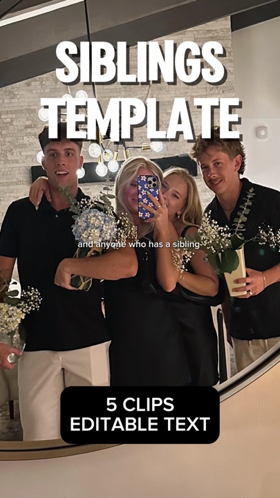 capcut template cover