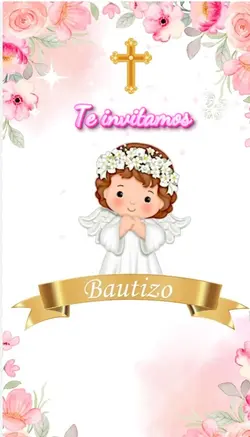 Invitación bautizo