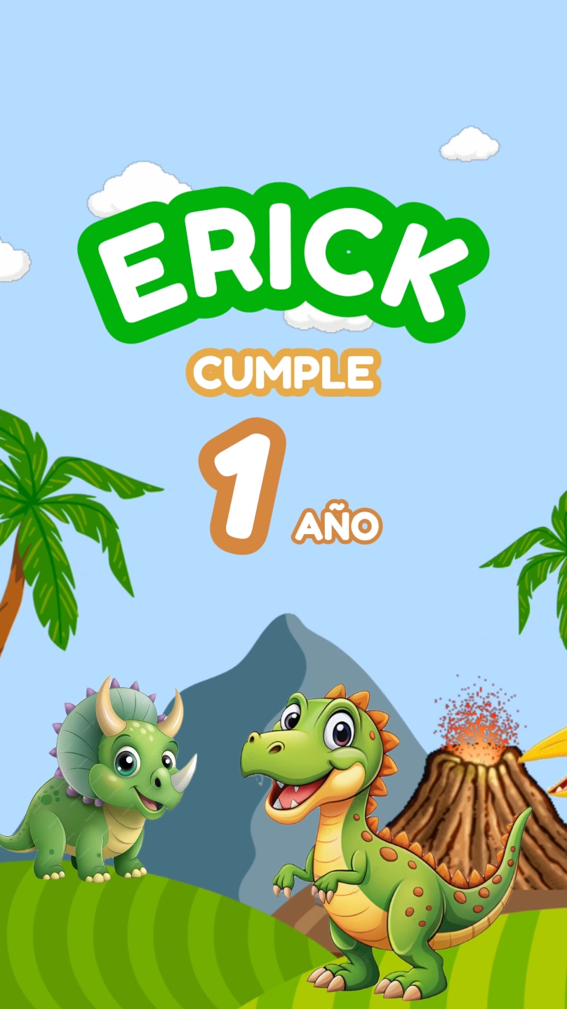 Feliz Cumpleaños A Mi Nieto - Imagen Con Dinosaurio Personalizable Con Foto Nombre Y Edad Fp 28
