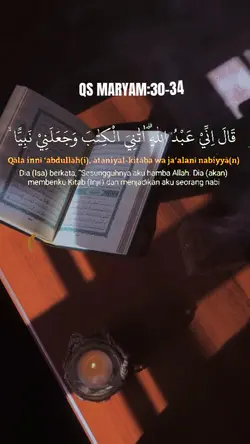 QS MARYAM:30-34