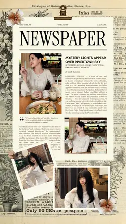 Newspaper Frame