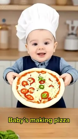 Baby Making Pizza
