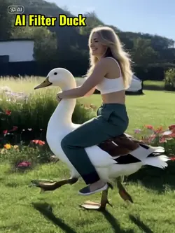 Filter riding duck