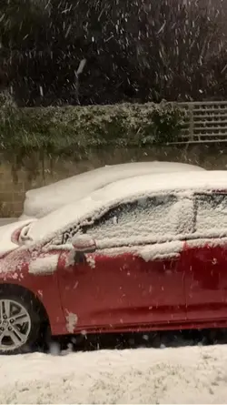 Snowing 