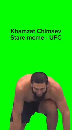 Khamzat Chimaev meme