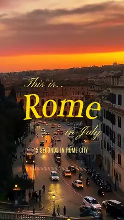 Rome in July