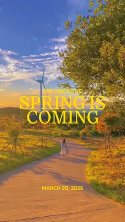 spring is coming