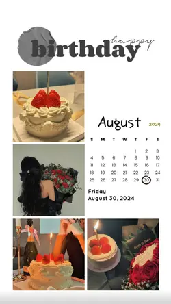 birthday 30 August