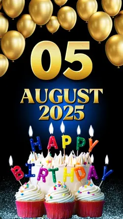 Birthday 05 Aug 2025