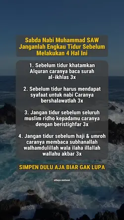 sabda nabi muhammad