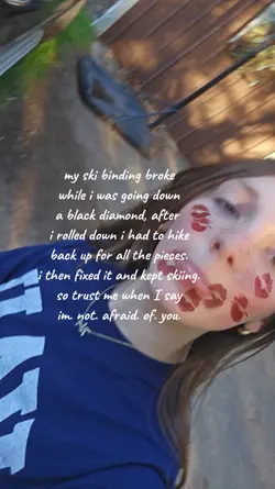 im not afraid of u