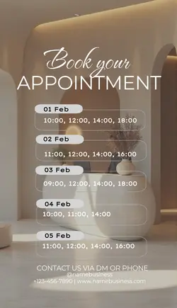 STORY : APPOINTMENT