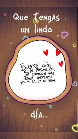buenos días 