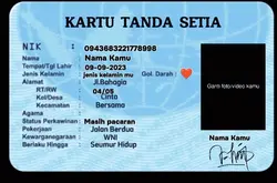 kartu tanda setia