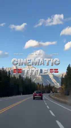 Cinematic Transition