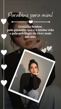 Parabéns pra mim