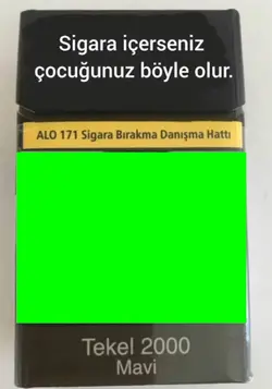 sigara içerseniz...