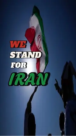 We stand  for iran
