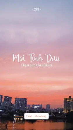 Chạm nhẹ vào môi em 