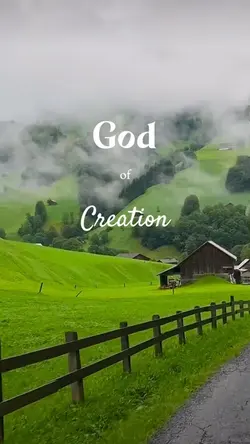 God of creation 🤍🏔️🌊