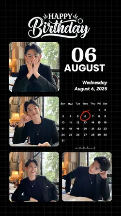 6 AUGUST BIRTHDAY