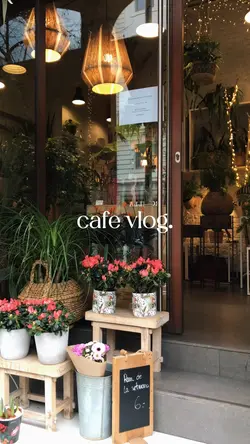 cafe vlog